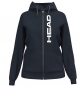 Preview: HEAD women Hoodie CLUB Original full zip  navy