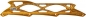 Preview: POWERSLIDE Schiene Core Triple X 4x100 195mm gold along 12.8
