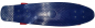 Preview: JUICY SUSI Vinyl Board ELITE 28 x 7.5  blue