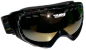Preview: TRANS Goggle PARK black  gold mirror 25