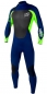 Preview: NP Surf Steamer RISE 5/4/3 GB back zip  blue green  LS men