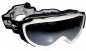 Preview: TRANS Goggle TEAM white grey silver mirror