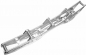 Preview: POWERSLIDE Schiene VISION silver 5x84 13.3 165mm