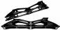 Preview: POWERSLIDE Schiene Core TRIPLE X 3 x125 195mm across 330mm