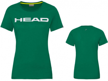 HEAD women club T-Shirt LUCY   green white