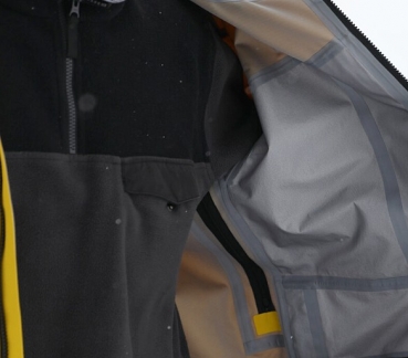 Preview: HORSEFEATHERS men Jacke TERRA  yellow sulphur