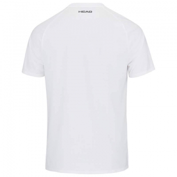 Preview: HEAD men T-Shirt TOPSPIN white print vision