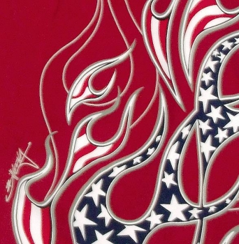 Preview: BILLABONG Board Short AMERICAN BAD ASS red