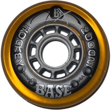 BASE Inline Skate Rolle Hockey Indoor 76mm 74a