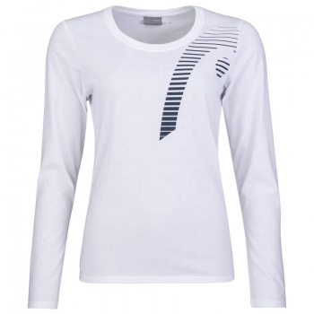 HEAD women Club 21  T-Shirt LINDA longsleeve  white