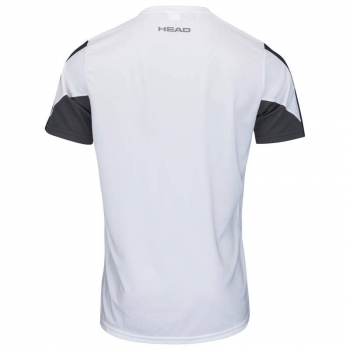 Preview: HEAD men T-Shirt Club 22 Tech white dark blue