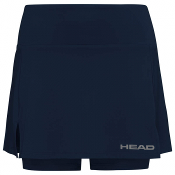 HEAD women Club Basic  SKORT  dark blue