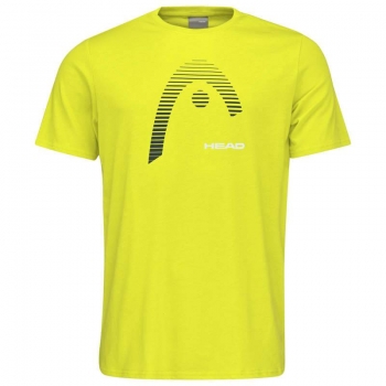 HEAD men T-Shirt Club CARL yellow