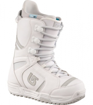 BURTON Boot COCO white silver  process logo