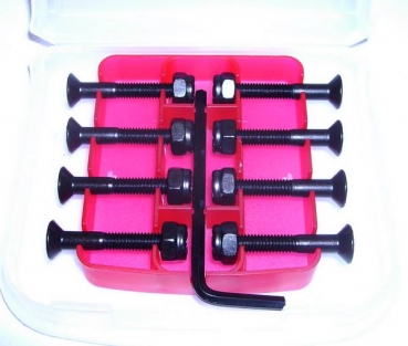 LOADED Skateboard Achsmontage Schrauben Set Countersunk Flat Head 1.25 inch