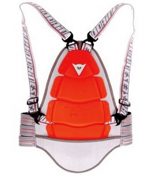 DAINESE kid Shield 5 grey orange (rosso fluo)