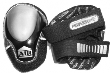 Preview: POWERSLIDE Protection Set PRO AIR black silver