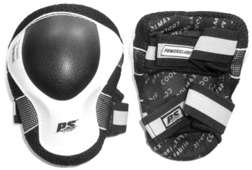 POWERSLIDE Elbow Pad PRO  black white