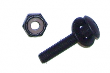 ARBOR Flachkopfschraube M5 x 25 mm + Mutter 8er Set