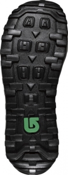 Preview: BURTON Boot INVADER integrated liner  black green