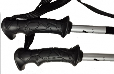 Preview: WITEBLAZE Junior Ski Stöcke  Alpin PRC black silver