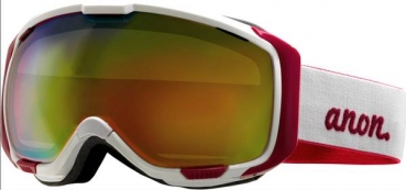 ANON Goggle M1 white  pink sq + blue lagoon