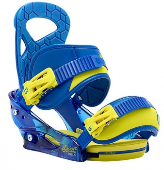 BURTON Bindung Boys MISSION   next level blue