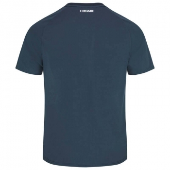 Preview: HEAD men T-Shirt PERFORMANCE navy print