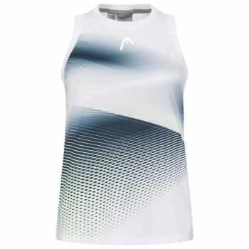 HEAD women PERFORMANCE Tank Top  white print