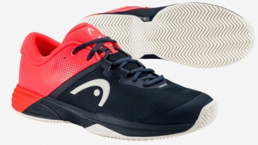 Preview: HEAD men Tennisschuhe REVOLT Evo 2.0  blueburry coral