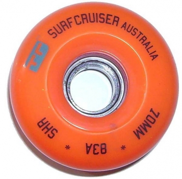 Preview: SURFCRUISER Australia Wheel 70mm 83a orange 4er Set