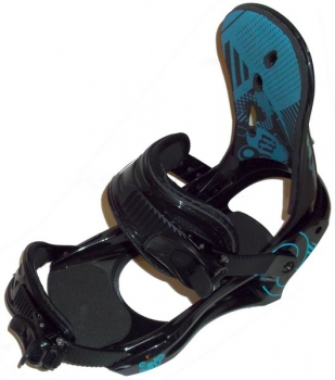 MORROW Snowboard Bindung SKY wms black 4x4