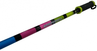 Preview: KOMPERDELL Ski Stock SLOPESTYLE  lime pink blue