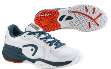 HEAD junior Tennisschuhe Sprint 3.5  white orange