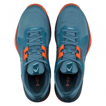 Preview: HEAD men Tennisschuhe SPRINT Team 3.5 Clay  bluestone orange
