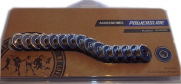 POWERSLIDE Twincam Kugellager Rustproof 16er Set