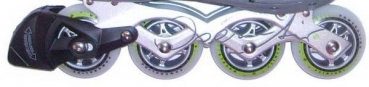 POWERSLIDE Frame Set Vi  Alu emboss 4 x 84  80mm infinity