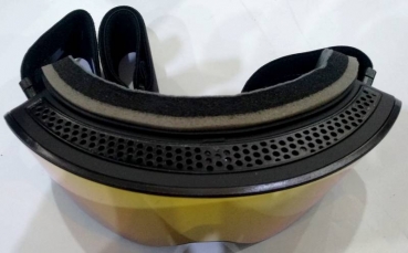 Preview: APHEX Goggle VIRGO black  revo red 25 + yellow 54