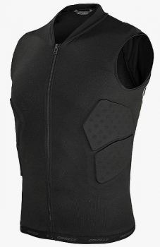 DAINESE men Waist Coat Soft Flex black green