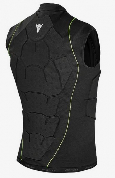 DAINESE men Waist Coat Soft Flex black green