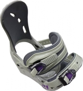 MORROW Snowboard Bindung WILDFLOWER white