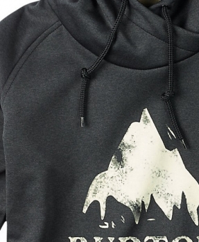Preview: BURTON Women HERON Pullover HOODIE  true black heather