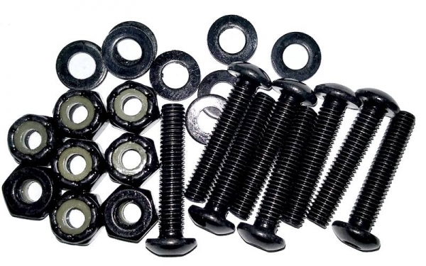 9060 Skateboard Achsmontage Schrauben Set 25mm Linsenkopf-Flach