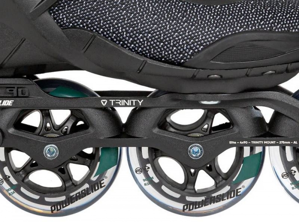 POWERSLIDE Inline Skates PHUZION black  4x90mm