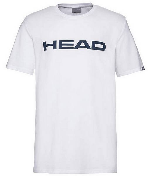 HEAD men T-Shirt Club IVAN   white black