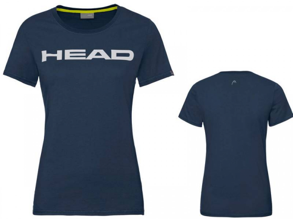 HEAD women club T-Shirt LUCY   dark blue white