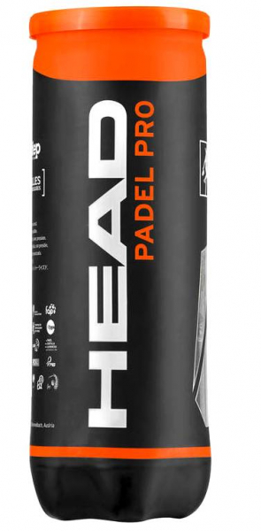 HEAD PADEL PRO 3B Padel Bälle