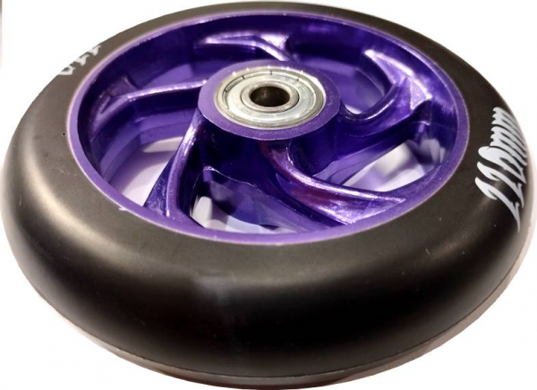841 Stunt Scooter Rolle Forged Fivestar 110mm inkl. Abec 9 Lager Farbe: violet