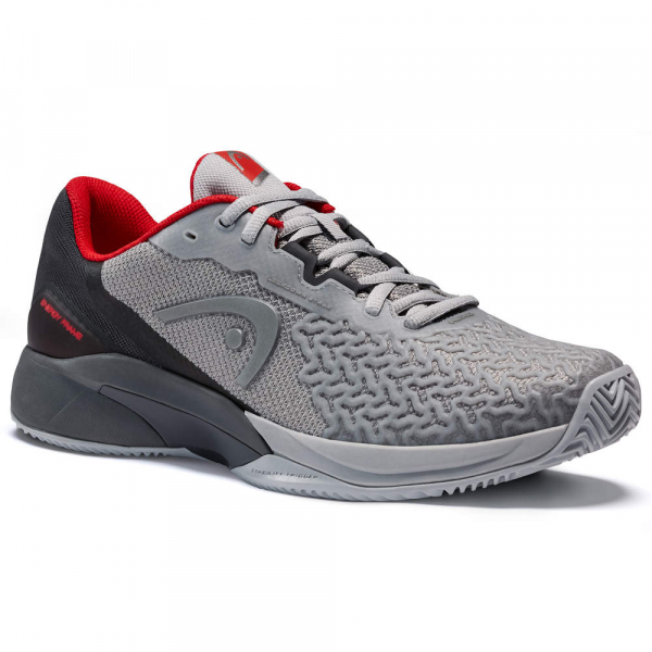 HEAD men Tennisschuhe REVOLT PRO 3.5 Clay  grey red