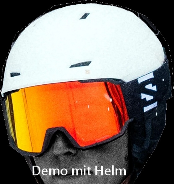 SALOMON Snow Goggle S/VIEW 3 Lens: mid red S2